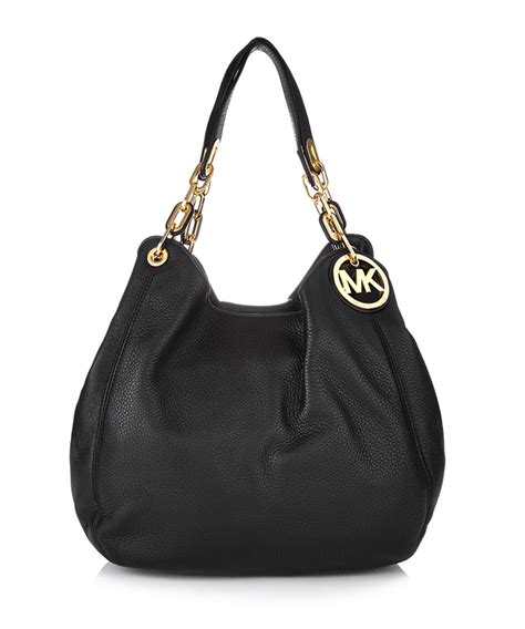 leather michael kors shoulder bag|michael kors slouchy shoulder bag.